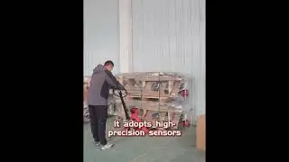 Aluminum alloy scale pallet truck