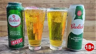 Российское ПИВО vs оригинальное ПИВО  Grolsch гролш  голландский пилснер Слепая дегустация пива