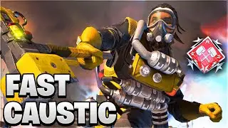 HAVE YOU EVER SEEN A CAUSTIC THIS FAST? | 18 Kills 5,000 Damage | Apex Legends Season 10