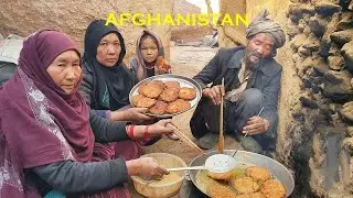 Winter Cave Cooking in Afghanistan | Traditional KOKO Recipe | Afghan Village Life