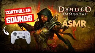 ASMR - Diablo Immortal | EVIL and RELAXING Mobile Action RPG | Controller Sounds and Whispers 🎮 😈