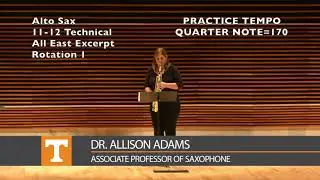 11-12 Alto Sax Tennessee All East Excerpts, Rotation 1