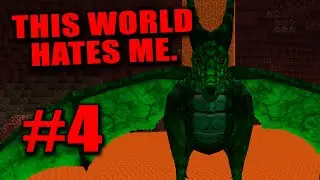The Biggest Nether Fail in MINECRAFT: This World Hates Me #4