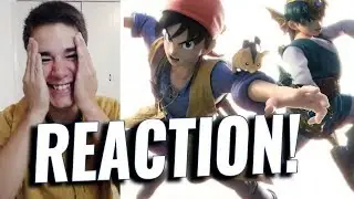 Smash Bros. Ultimate The Hero REACTION! | Dragon Quest Heroes are here!