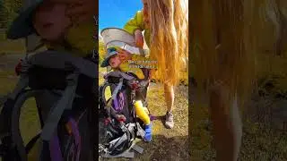 Trail Hack #trailhack #hikinghack #hikingmom #parentingtip