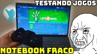Testando JOGOS no Meu Notebook FRACO da POSITIVO! 💻😬 Ser&aacute; que Roda?