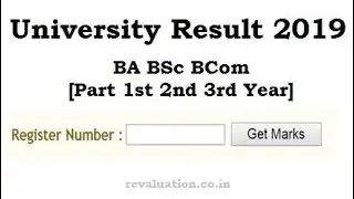DU SOL RESULT 2019 BA,BCOM PART 1,2,3 DECLARED