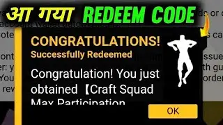 Today Asia Championship Redeem Code Free Fire 22 November| Free Fire 22 November redeem code