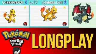 Shiny Charmander Pokemon Firered Playthrough | Pokemon Longplay