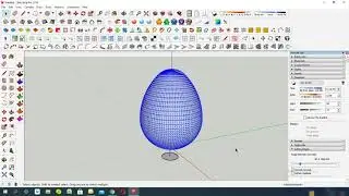 How to model an EGG | SketchUp #trending #shorts #tutorial