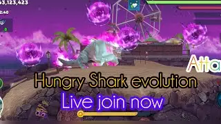 hungry Shark evolution game video 🦭🤫🦈 #live #hungtyshark #gamelover1