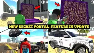 Indian Bike Driving 3D New Secret Portal Cheat Code 🤯🔥| New Police Car Skin 😍| Harsh in Game 