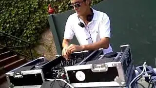 David Alonso en la Real Sociedad de Tenis de Santander