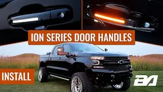Boost Auto ION Series Door Handles Install | 2019-2022 Silverado/Sierra 1500 & 2020-2023 2500/3500HD