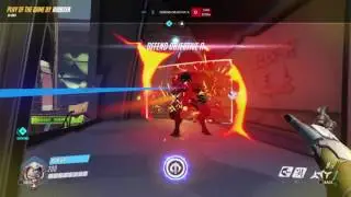 Overwatch genji 7 player multikill