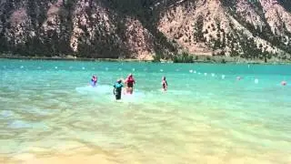 Rifle Gap Reservoir - Jumping in the first time