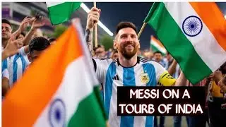 Leonel Messi Recent Visit To India 🇮🇳⚽