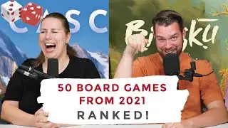 We RANK 50 Board Games from 2021