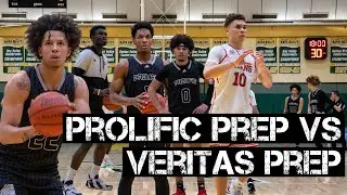 MJ Rice, Tre White & Jordan Pope Dominate On There Senior Night | Prolific Prep vs. Veritas Prep