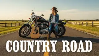 Country Road Acoustic 🌄 Soothing Western Music for Focus & Relax