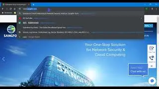 SANGFOR IAM Demo IAM Gmail Authentication on PC