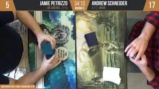 UW Miracles (Petrizzo) v Grixis Delver (Schneider) - Giga Legacy #10 - Round 5 - MTG
