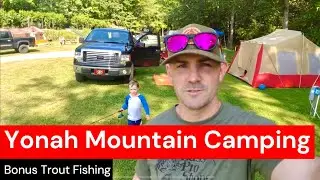 Fishing Yonah Mountain Campground: Bonus Trout Fishing at Dicks Creek Falls