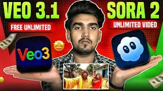 Veo 3.1 & Sora 2 Free Unlimited 😱