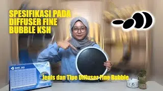 Diffuser Fine Bubble - Spesifikasi Disc Diffuser Aerator