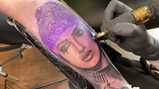 LIVE TATTOO : Cleopatra & Pyramids 🇪🇬