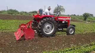 Mf 241 Di planetary plus rotavator drive  rotavetor drive
