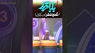 Baba Fareed علیہ الرحمہ Ko Ganj-e-Shakar Q Kehte Hen? | #babafareed #status #shortbayan #shorts