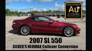 2007 Mercedes SL550 Silver&rsquo;s Neomax Coilover Conversion - Wisconsin w/ GOLD ELEMENT AUTOWORKS
