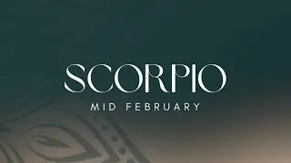 SCORPIO LOVE: Someone You Know Everything About! The Rest Comes Down To You! Feb 2026