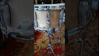 👉En d&eacute;mo &agrave; Rimocc' #snaredrum #drummerlife #luthier  #craftmanship #crashdrumcustom #madeinfrance