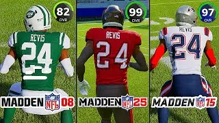 Shutting Down The Best Receiver In EVERY Madden With Darrelle Revis!