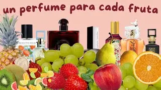 ensalada de frutas pero con perfumes 🥝🍉🍒