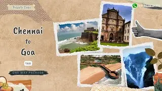 Chennai to Goa Taxi - Things To Do In Goa #cabservice #goatravels #booking #travel #rate #cabs