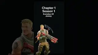 Evolution Of Jonesy (2017-2023) #fortnite #edits #shorts