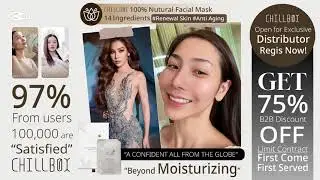 7 Days #skincarereview #CHILLBOXMask #antiaging, Open for #distributor Get 75% #discount #wholesale