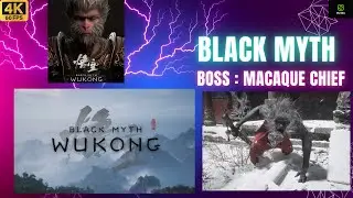 Macaque Chief Boss fight Black Myth: Wukong | Beat him like a boss