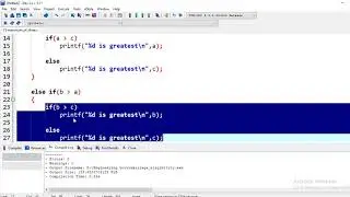 Max of three numbers using nested if statement