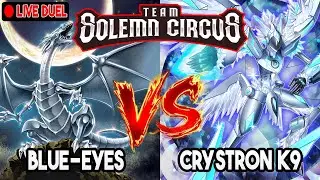 Матч между командами Primite Blue-Eyes и Crystron K9 в рамках местного турнира Yu-Gi-Oh! | Прямая...