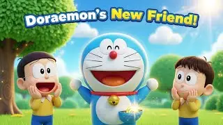 Doraemon Meets a New Friend 🤖💙 | Emotional Friendship Story for Kids