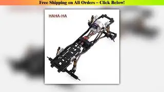 313mm Wheelbase Metal Chassis Frame with Prefixal Single / 2-Speed Transmission for 1/10 RC