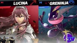 HighlanderCon Spring 2024Winners Semis - Parma Jawn (Lucina) Vs. Chowder (Greninja) - SSBU