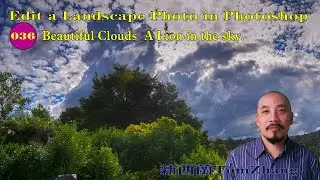 036 Edit Landscape Photo in Photoshop_ A Lion in the Sky