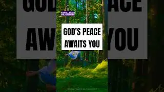 Find Peace in God&rsquo;s Presence | A 20-Second Christian Meditation