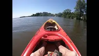 Took the battleship out into the back river. (Test run)