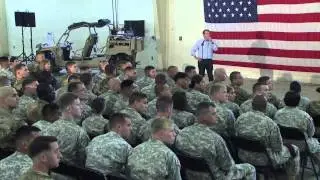 Secretary of Defense Ash Carter at Fort Bragg Troop Event - July 10, 2015